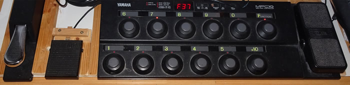 mouted foot pedals